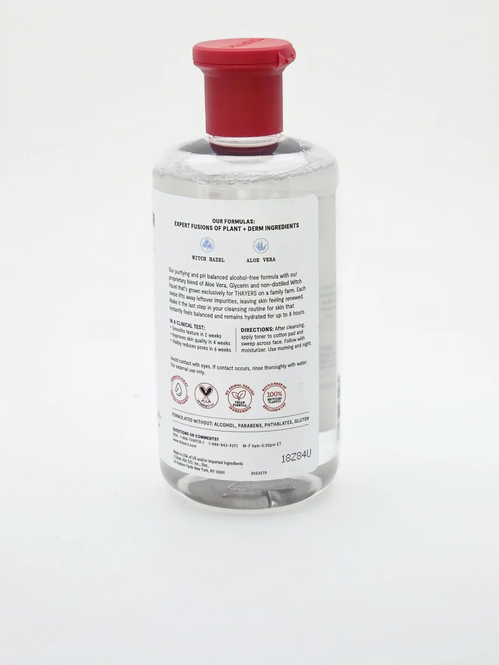 $8 When Bundled with $7 - Thayers Unscented Facial Toner + Cotton Balls